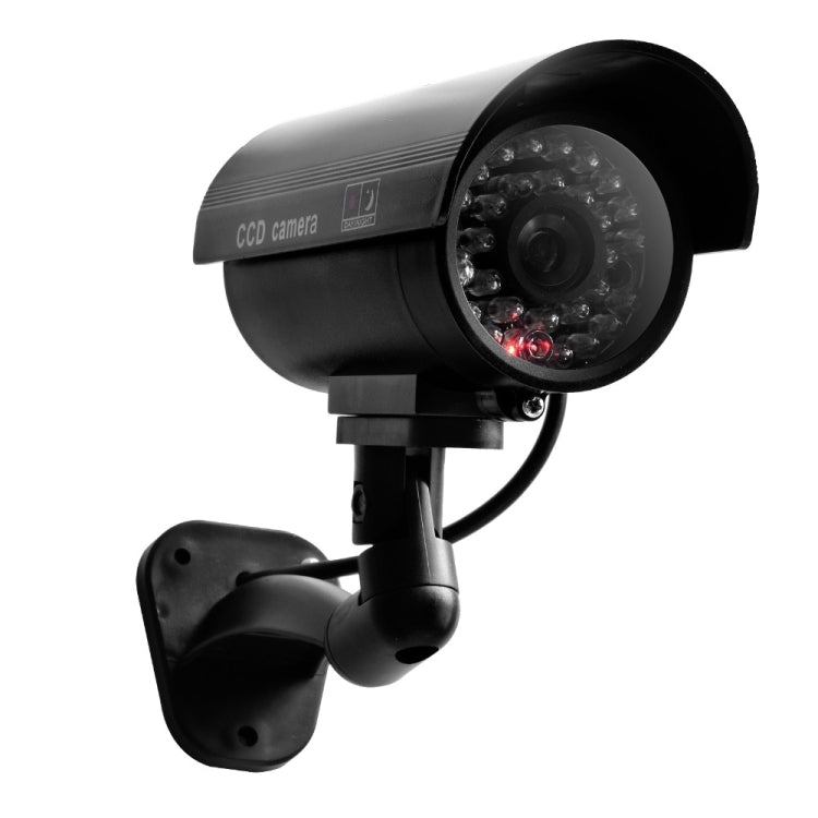 Waterproof Dummy CCTV Camera With Flashing LED For Realistic Looking for Security Alarm, black, Silver Waterproof Dummy CCTV Camera With Flashing LED For Realistic Looking for Security Alarm, black, Silver